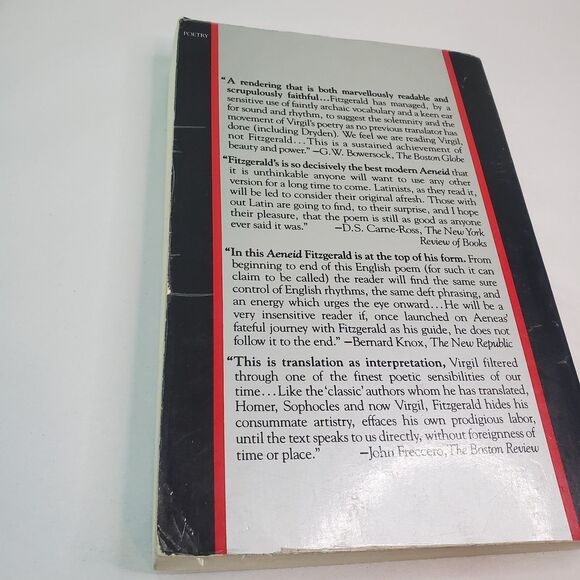 The Aeneid Virgil by Robert Fitzgerald VTG Paperback Book Random House 1983 - Picture 9 of 11